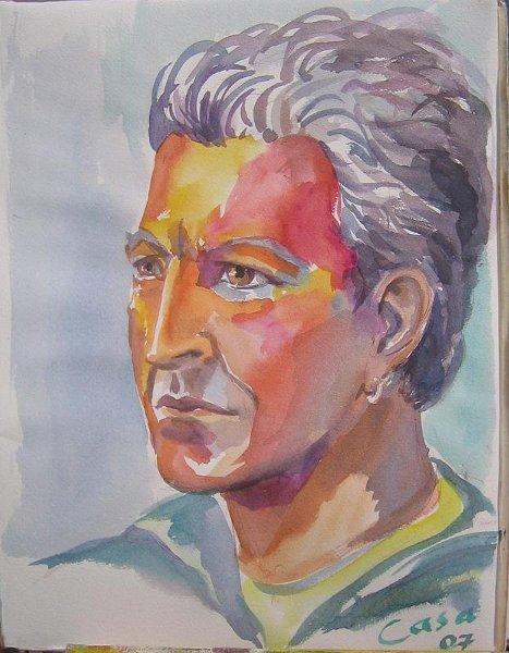 schnellportrait.jpg - 40x30 cm, Aquarell